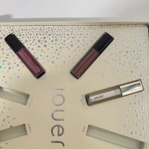 Lot Of 3 Jouer Lip Topper Lip Gloss Travel Size TAWNY ROSE - ROSÉ - FROST BITE